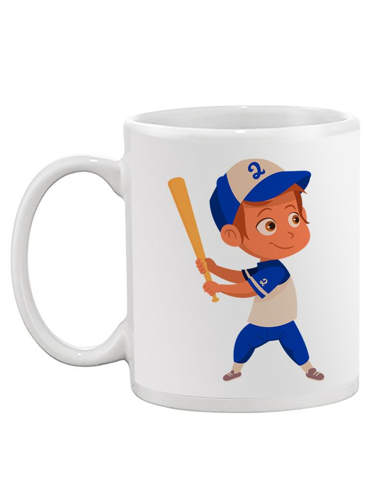 Young Boy Baseball Mug -SPIdeals Designs