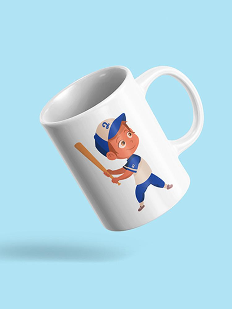 Young Boy Baseball Mug -SPIdeals Designs