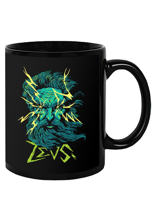 Zeus Mug -SmartPrintsInk Designs