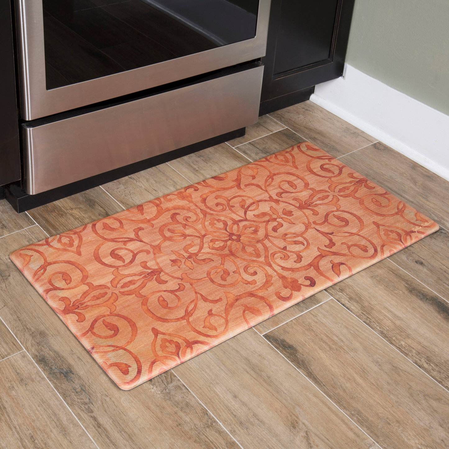 20"x39" Anti-Fatigue Embossed Floor Mat (RUSTIC MEDALLION)