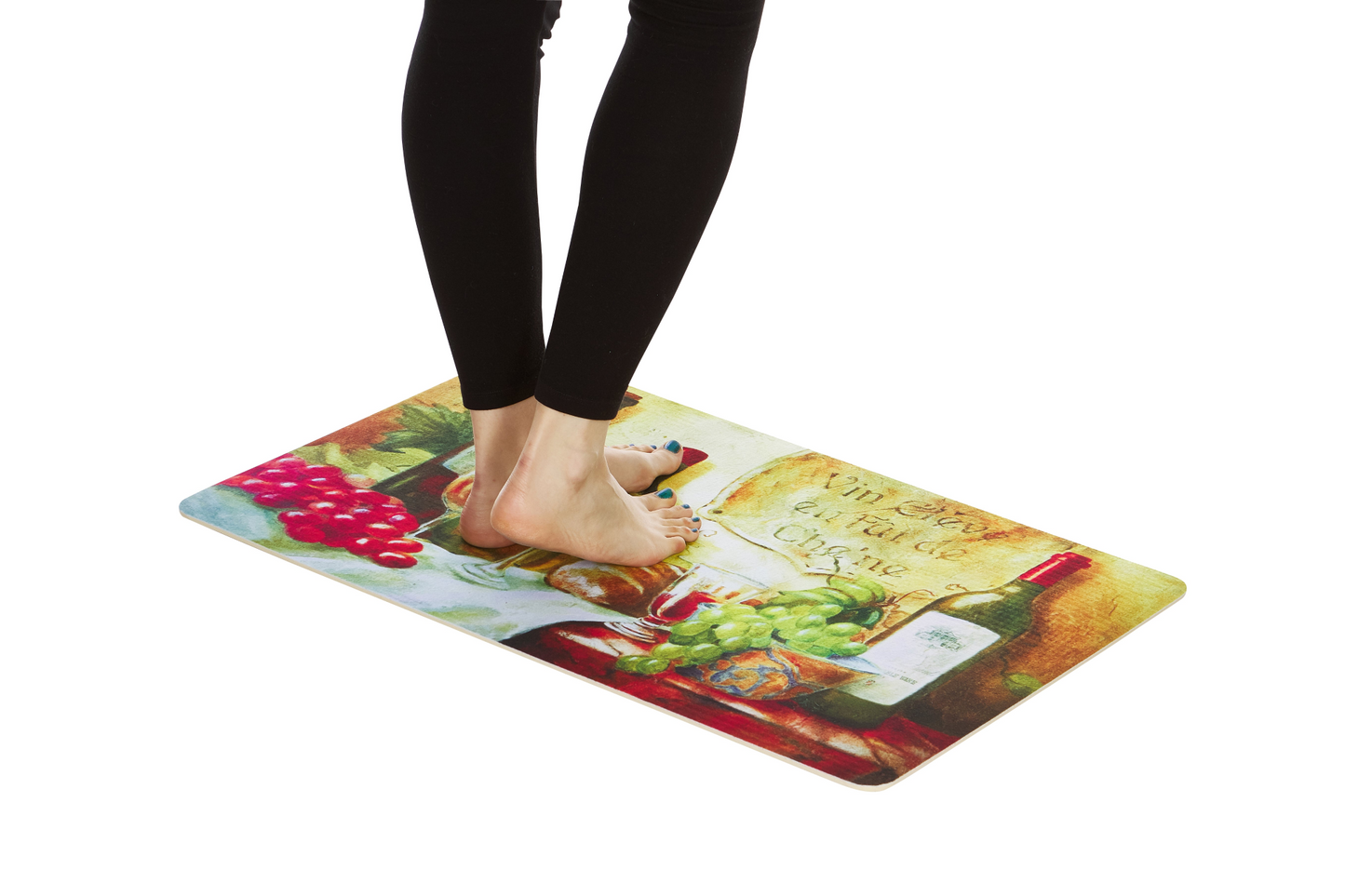 2-Pack Premium Comfort Kitchen Mats (Wine Table)