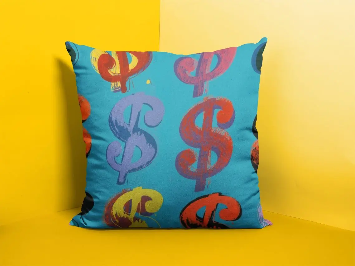 $ Pattern Cushion/Pillow