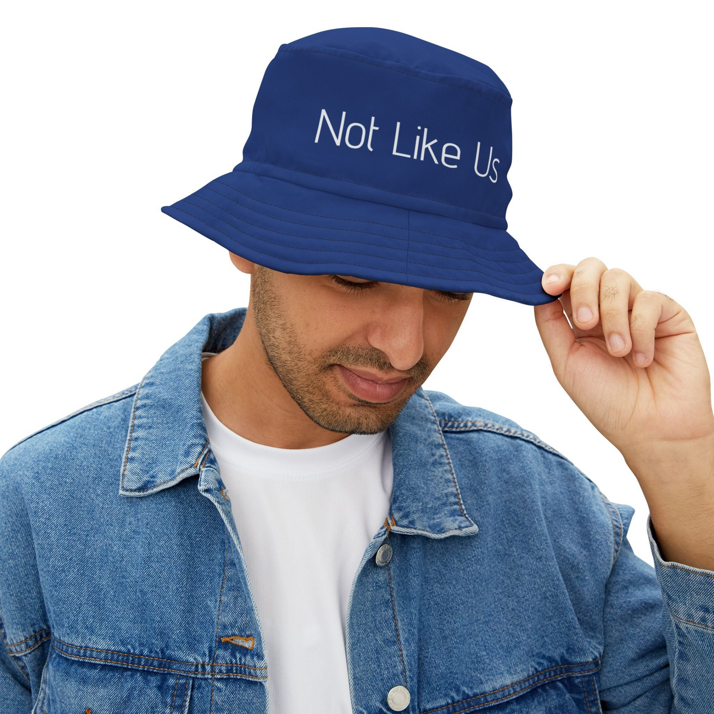 "They Not Like Us" - Bucket Hat (Blue)