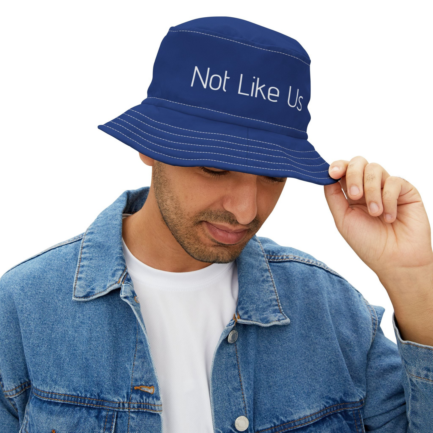 "They Not Like Us" - Bucket Hat (Blue)