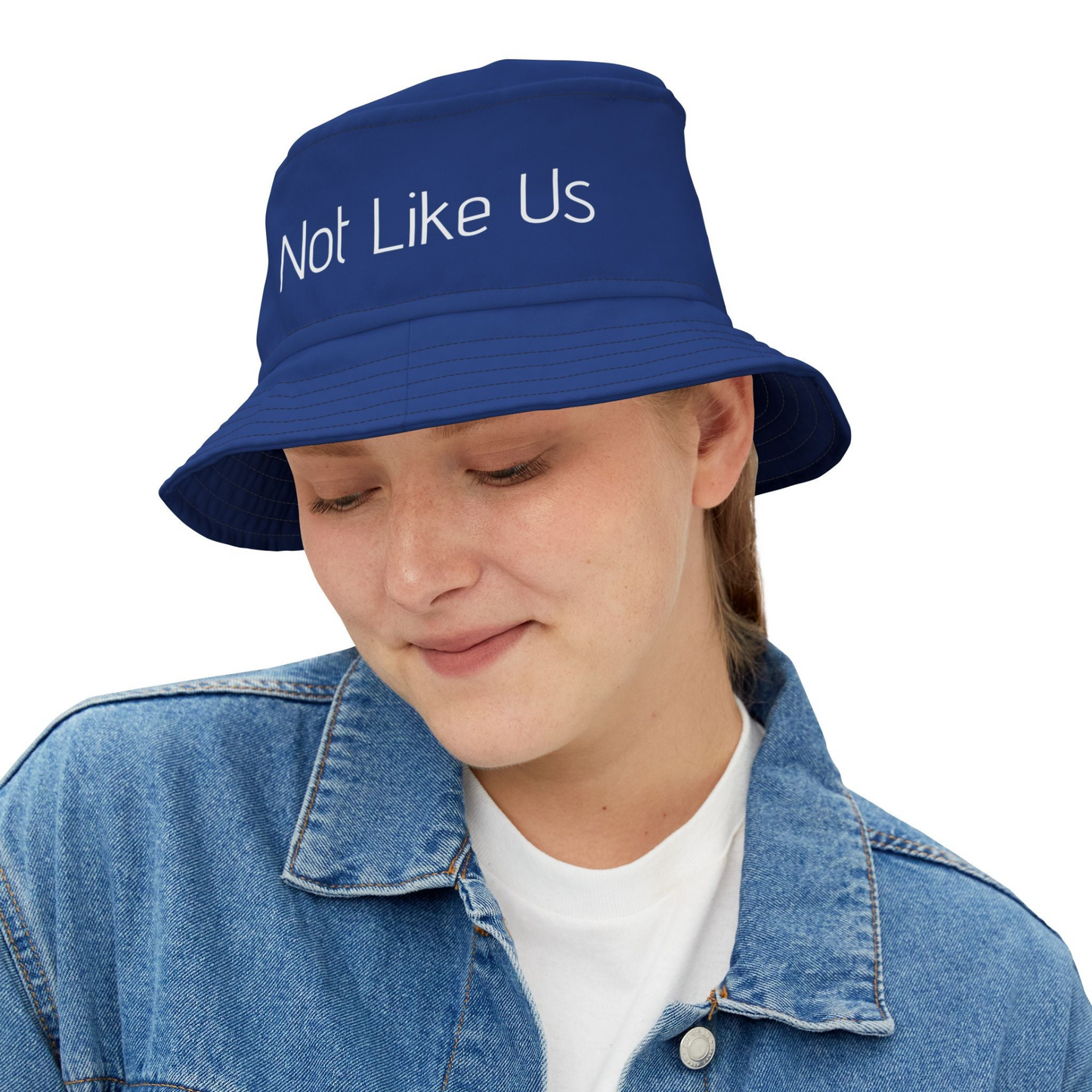 "They Not Like Us" - Bucket Hat (Blue)