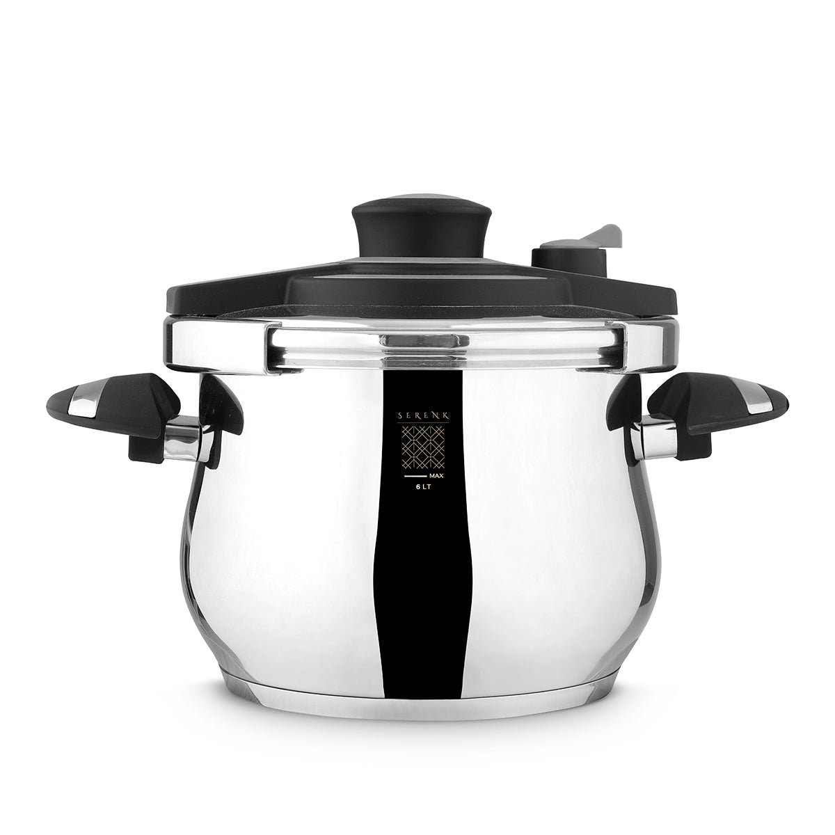 "Serenk Definition" A+ Stainless Steel 6 L (6.3 QT) Pressure Cooker