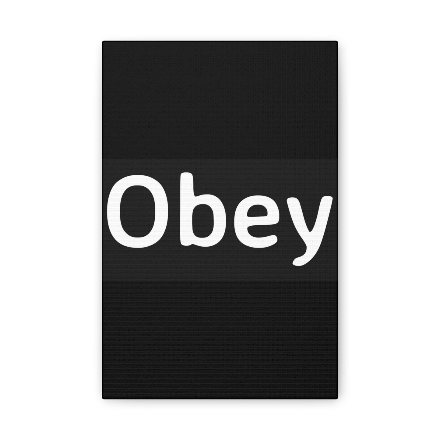 "Obey" - Classic Canvas