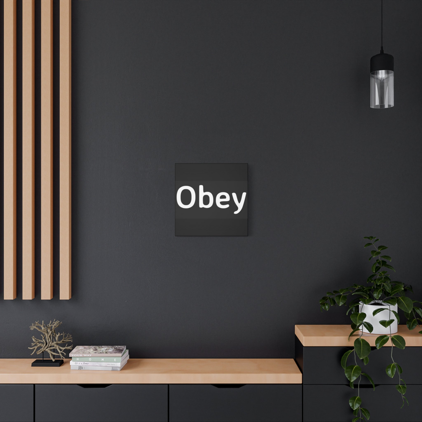 "Obey" - Classic Canvas