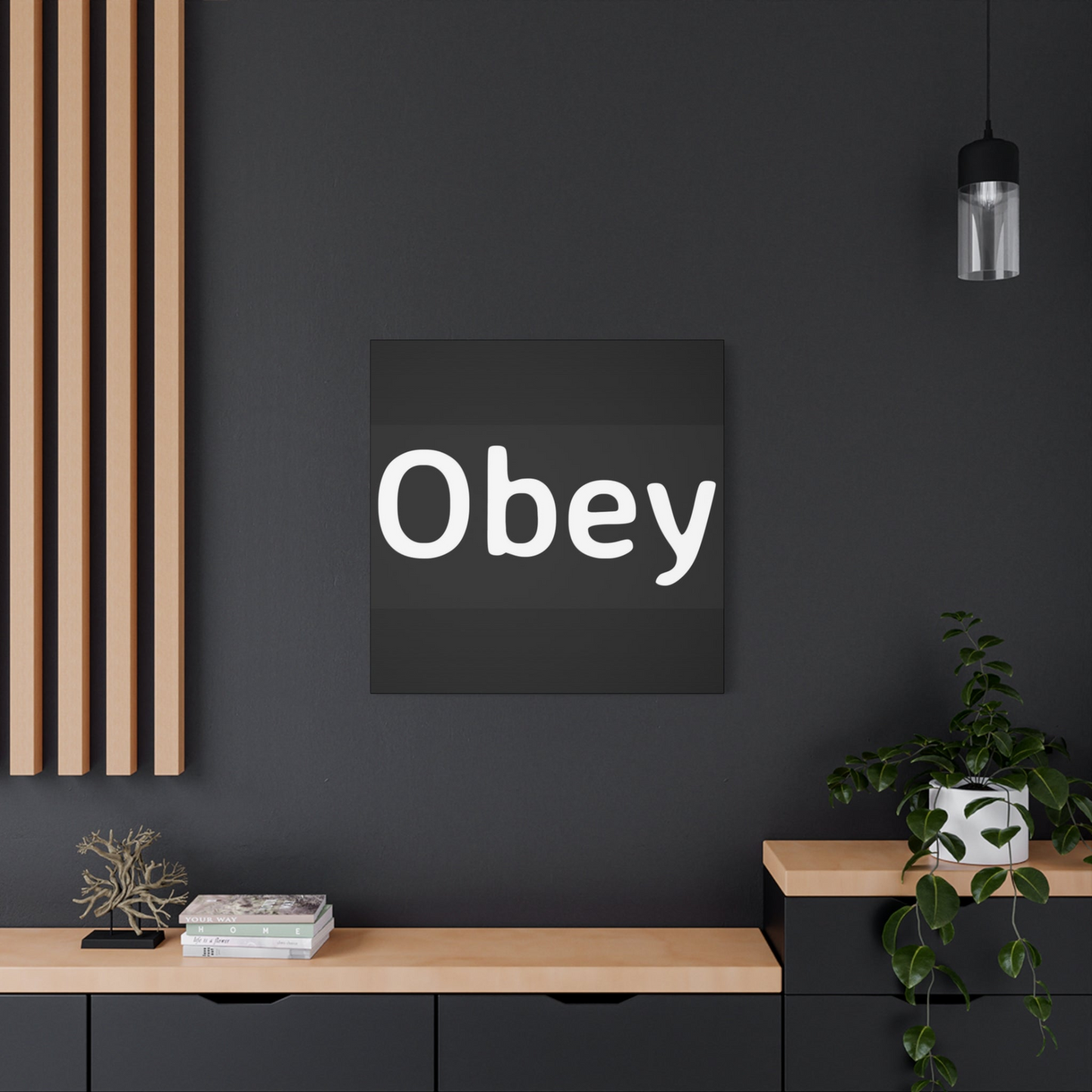 "Obey" - Classic Canvas