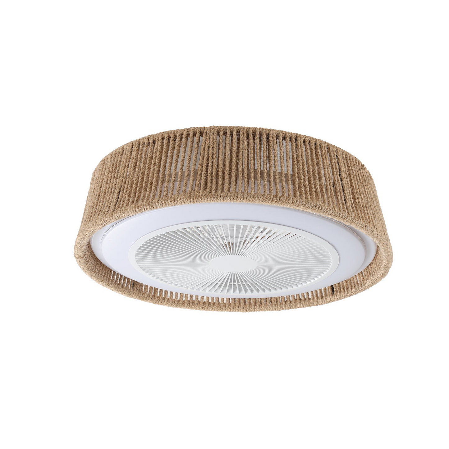 (Same as W1340137055/L10003) Bohemian style LED Dimmable Ceiling Light With Built-In Fan - Remote Control